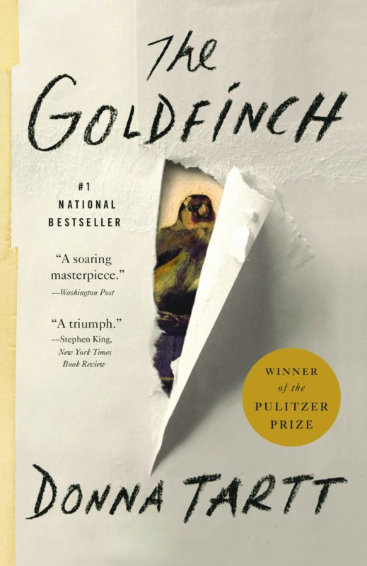 Cover of The Goldfinch by Donna Tartt book