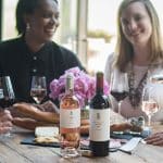 Photo of people enjoying wine at Early Mountain Vineyards