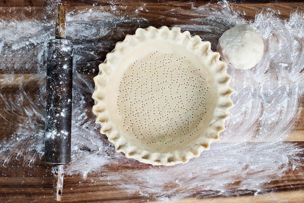 butter crust recipe, from scratch