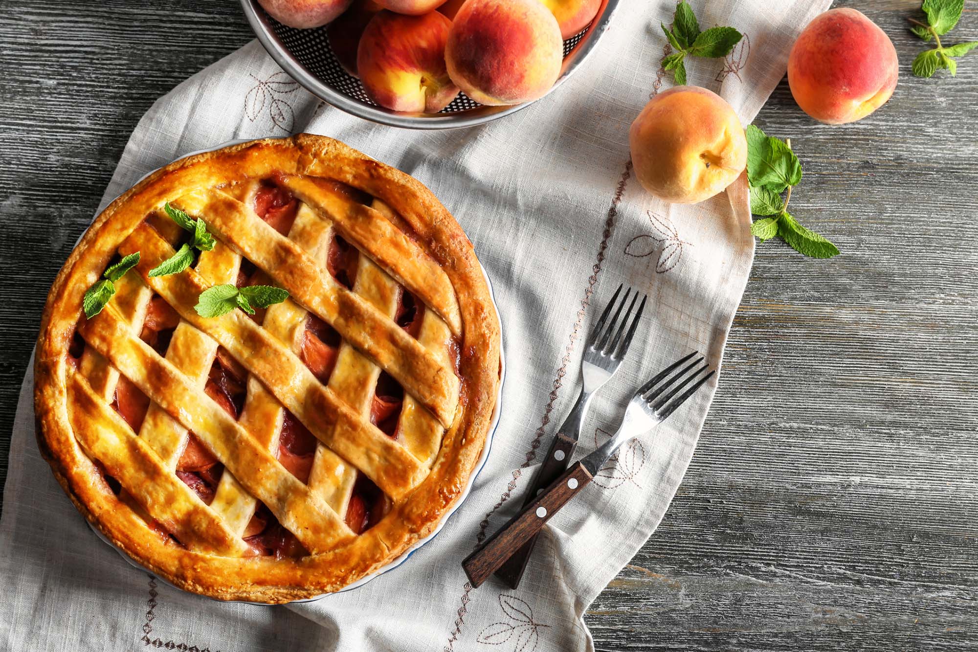 fresh peach pie recipe