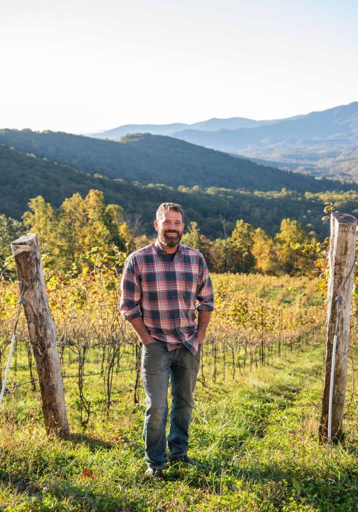 Ankida Ridge Vineyards Winemaker Nathan Vrooman