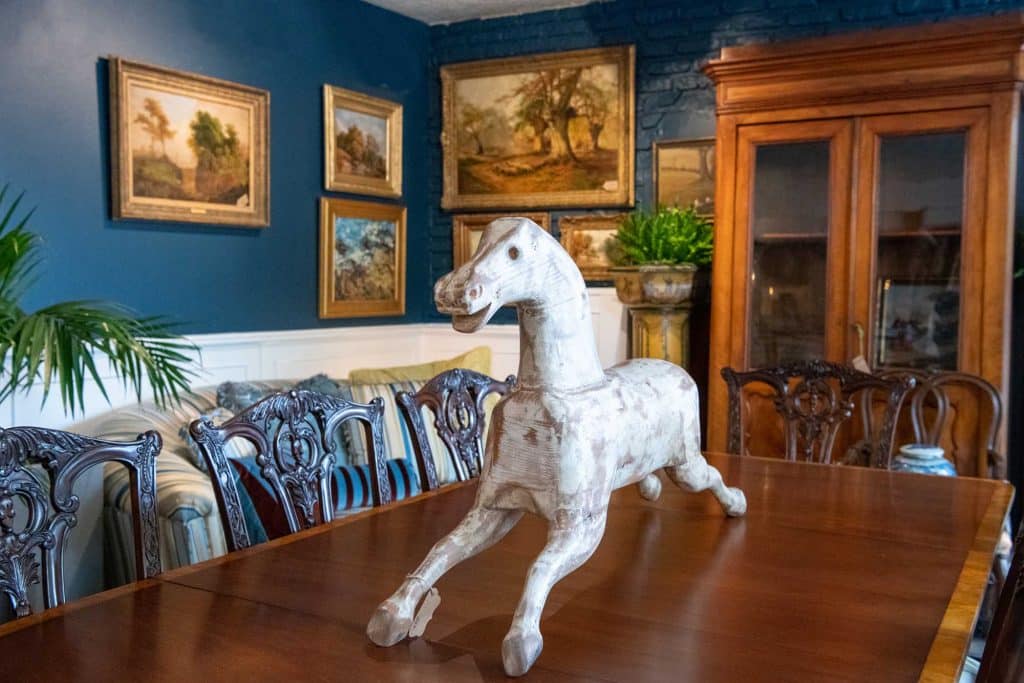 Interior shot of Antiques on Washington Street by RL Johnson