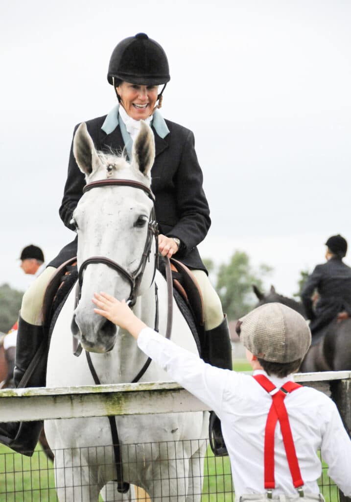 Children's activities at the Family Day Foxfield races