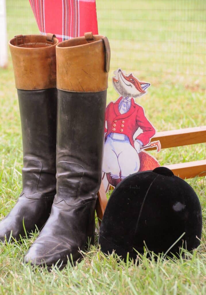 Foxfield Races boots, Image: © Wine & Country Life