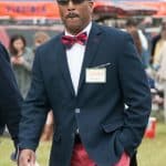 Men's steeplechase fashion at Foxfield races