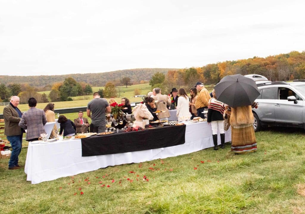 Virginia Gold Cup tailgate spread, Image: © Wine & Country Life