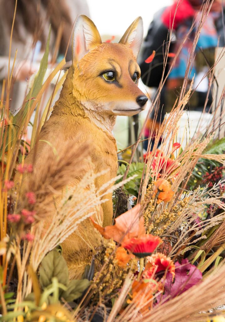 Montpelier Hunt Races fox decor, Image: © Wine & Country Life