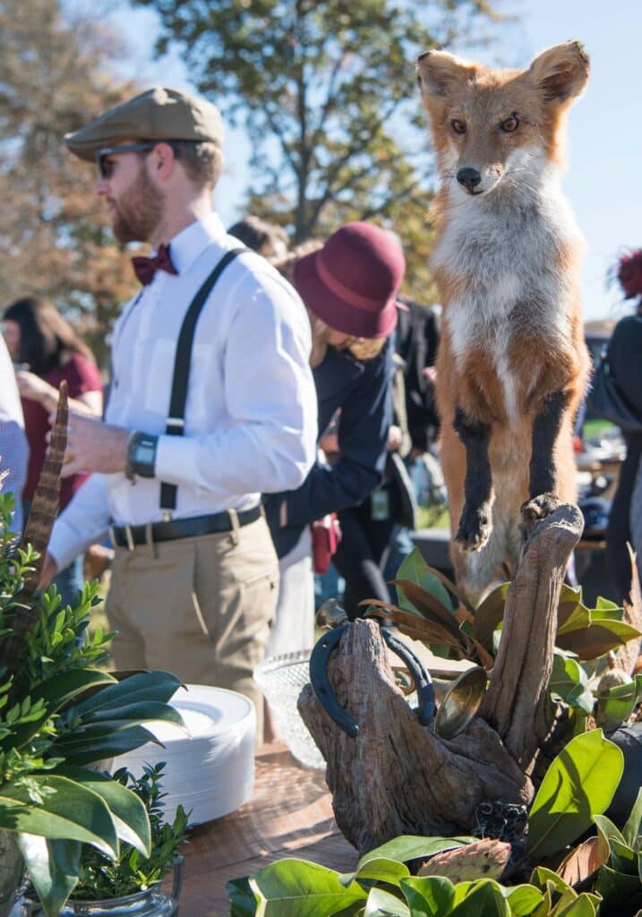 Montpelier Hunt Races fox statue, Image: © Wine & Country Life