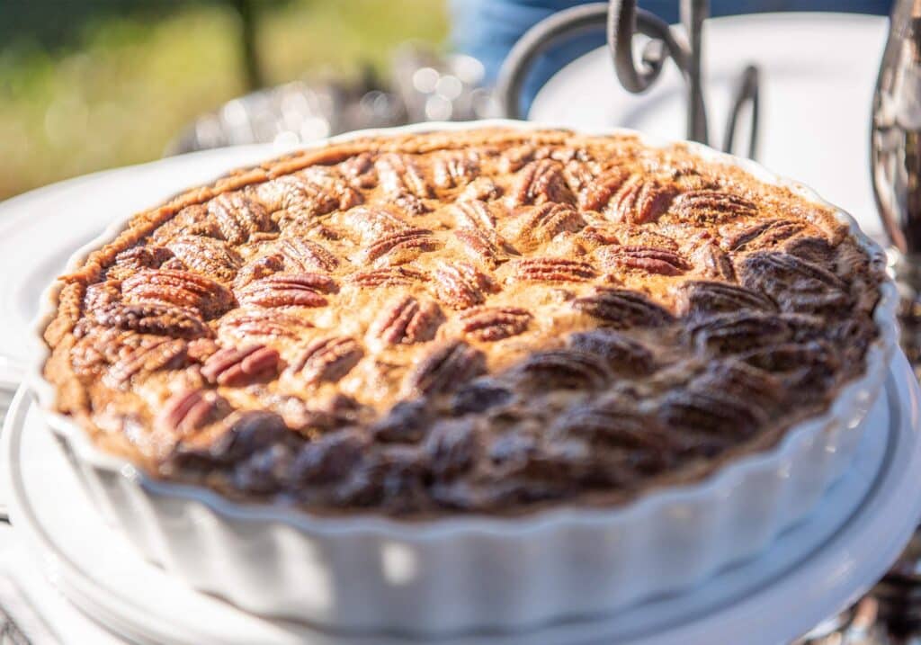 Pecan pie at Montpelier Hunt Races, Image by © RL Johnson for Wine & Country Life