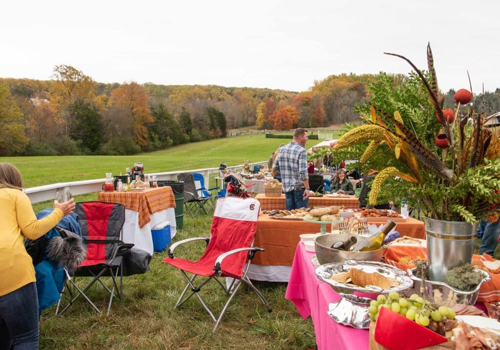 Montpelier Hunt Races tailgating, Image: © Wine & Country Life