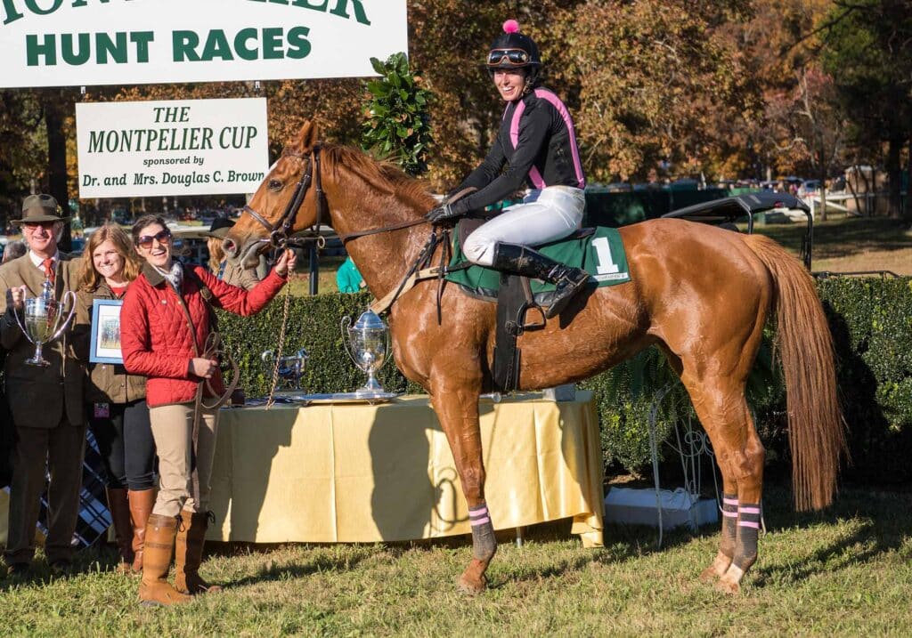 Montpelier Hunt Races horse, Image: © Wine & Country Life