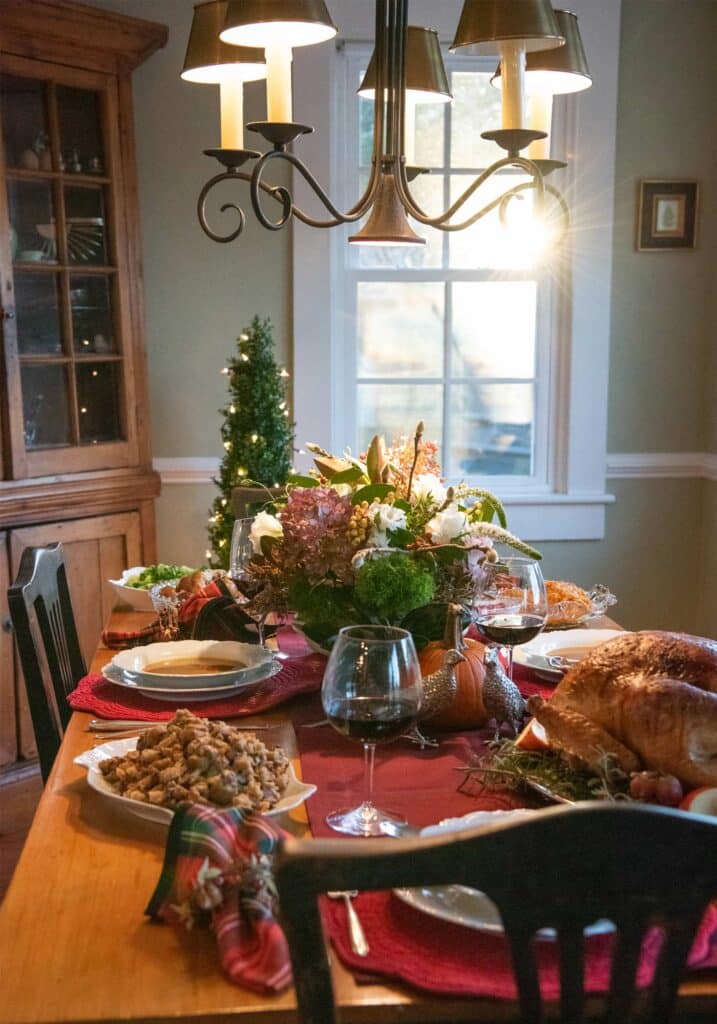 Holiday Dinner, Image by © RL Johnson for Wine & Country Life