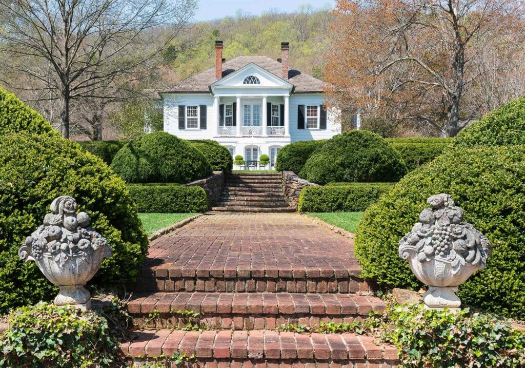 Exterior shot of the Edgemont property