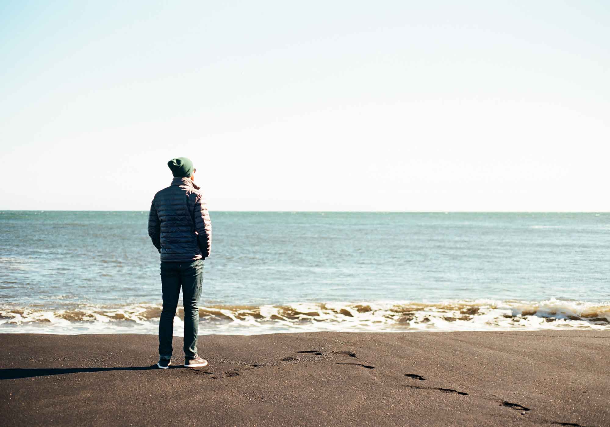 Black Sand Beaches in Iceland