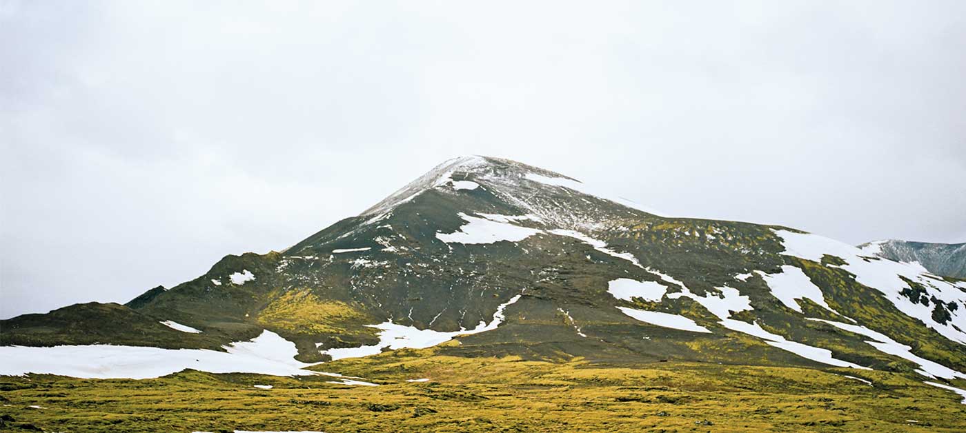 Iceland Volcano landscape