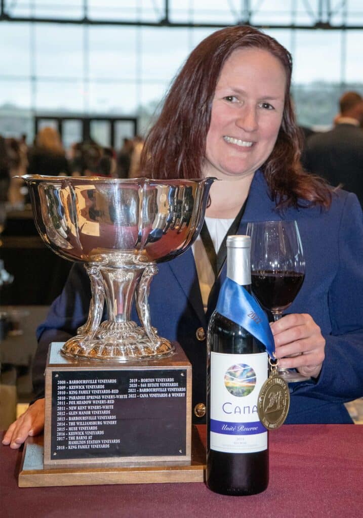 Cana Vineyards Wins 2022 Governor's Cup