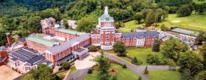 omni homestead resort romantic lodging aerial