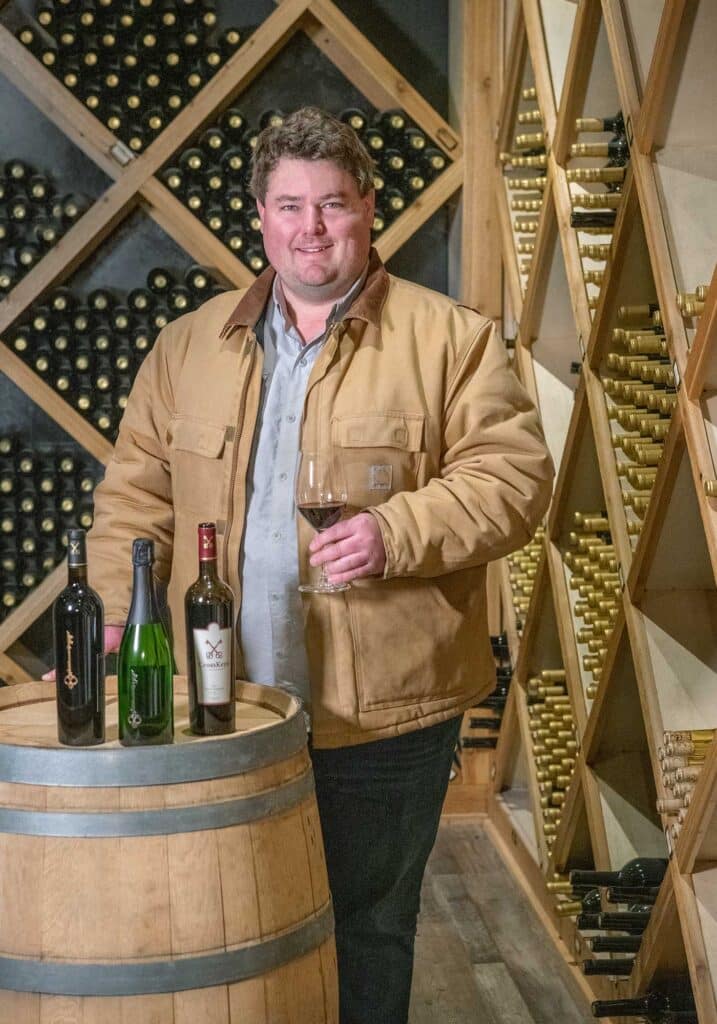 crosskeys vineyards winemaker steve monson