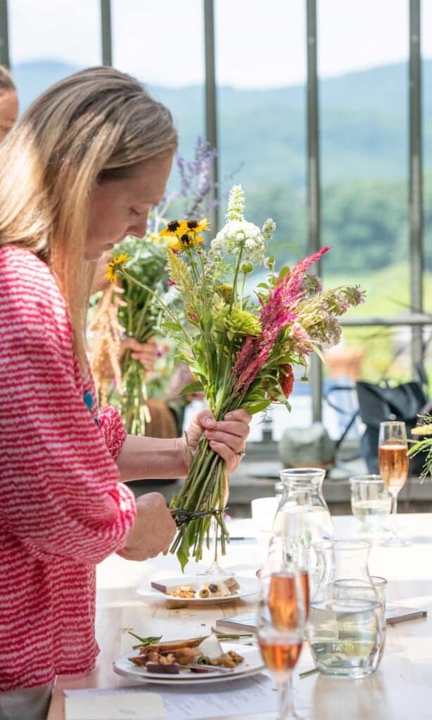 Pippin Hill Vineyards Floral Workshop