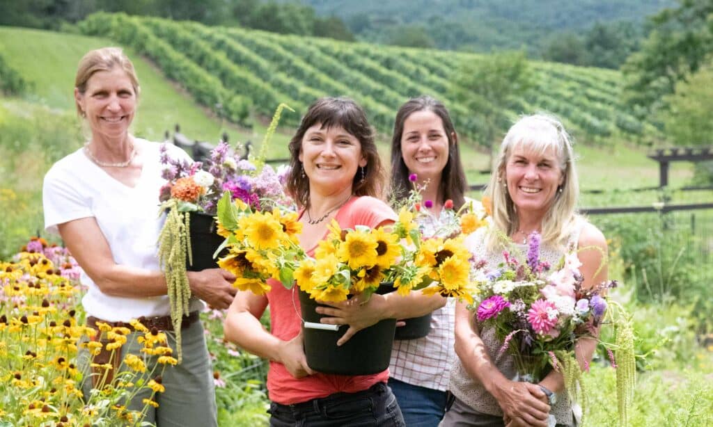 Pippin Hill Vineyards Floral Workshop