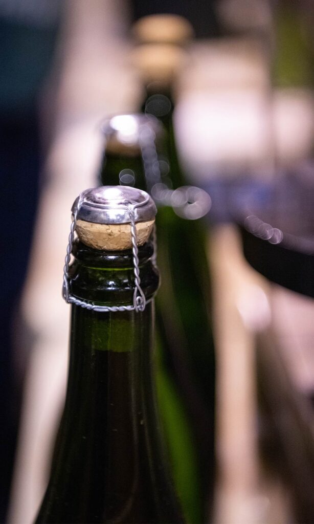 horton vineyards sparkling wine capped