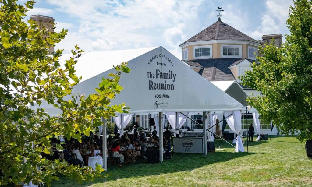 family reunion 2022 tent