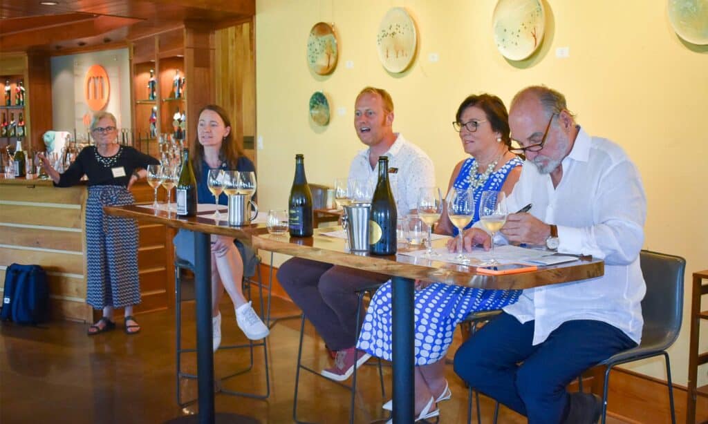 shenandoah valley media tour dessert wine panel