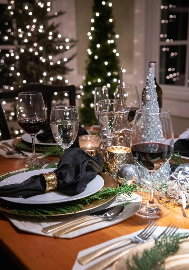 New Years Eve Table Setting