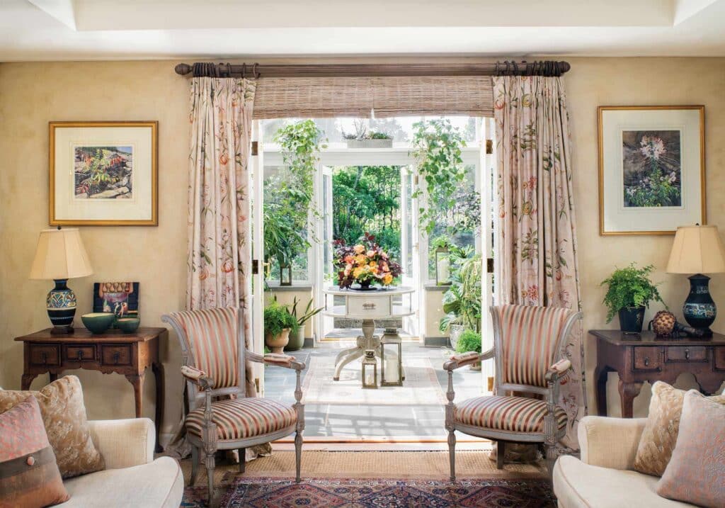 historic waterperry living room interior