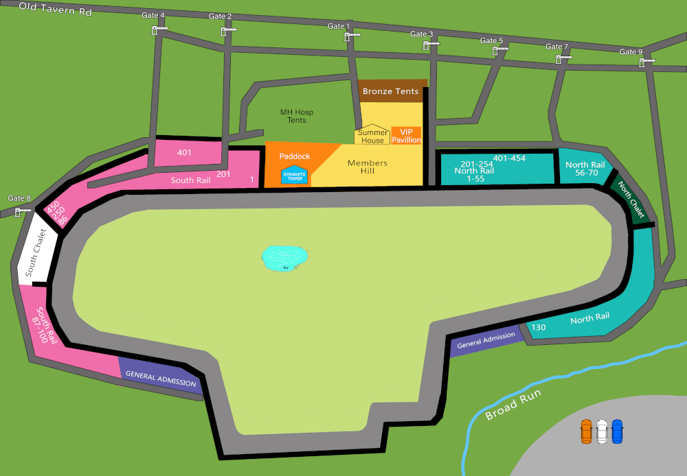 virginia gold cup 2023 race map