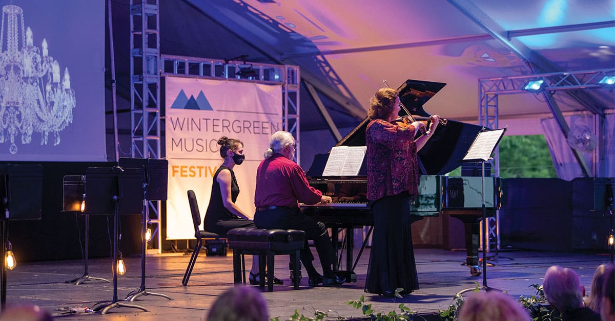 Wintergreen Music Dunlop Pavilion concert