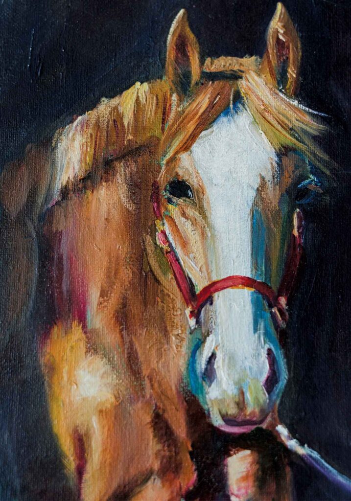 Martha Strawther horse portrait